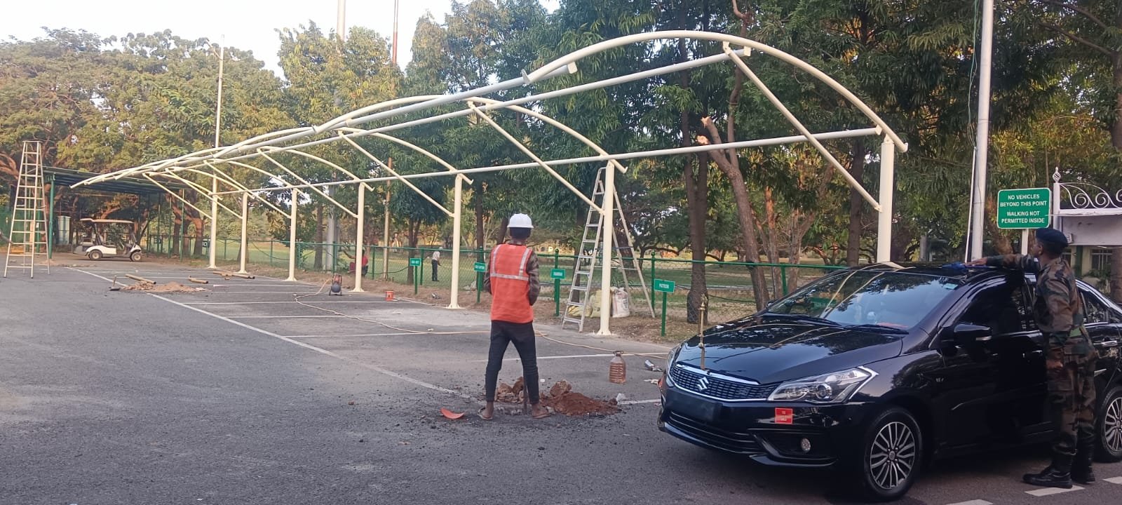 M Fortune Engineering tensile structure project 17