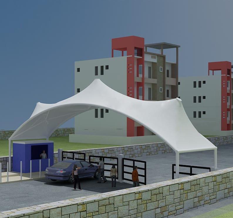 M Fortune Engineering tensile structure project 6
