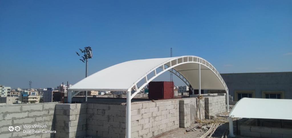 TKR Educational Society tensile structure in Hyderabad