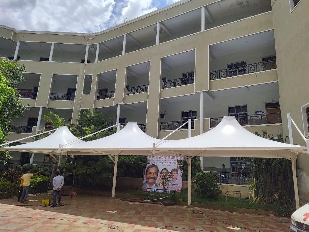 Data Educational Institute tensile structure in Nagpur